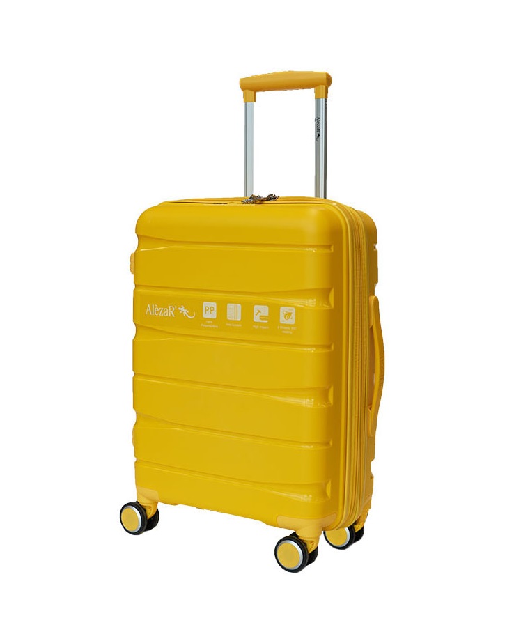 Alezar Lux Digitex Travel Bag Set Yellow (20